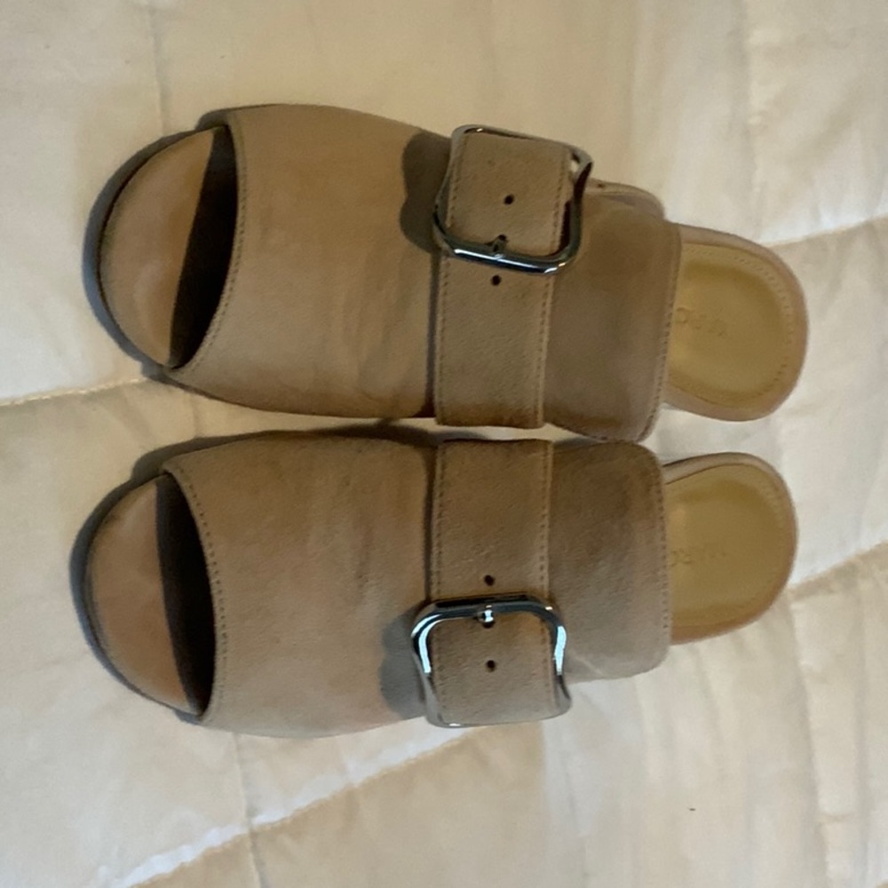 Marc Fisher slide sandals